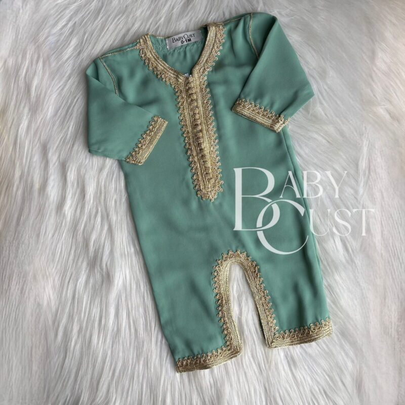 Grenouillère Jabador - Vert Sauge/Menthe