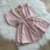 caftan rose pour fille